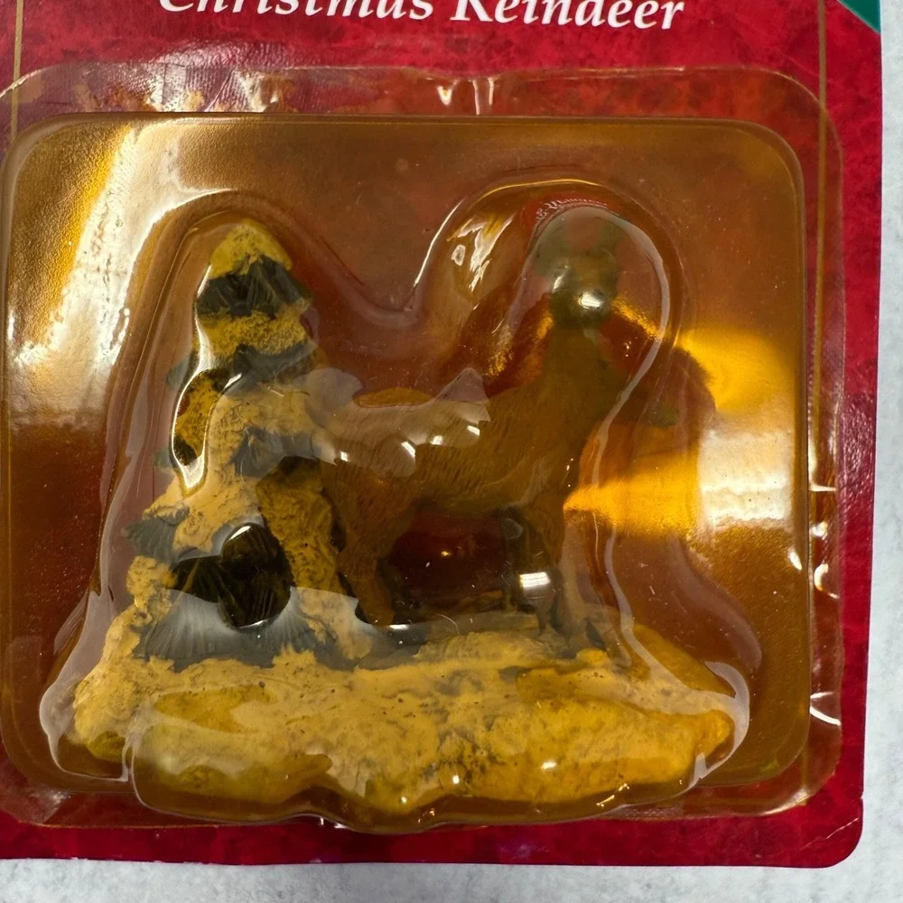 Vtg MerryBrite‎ Merry Brite Christmas Village Figurines Lot of 5 New in Package